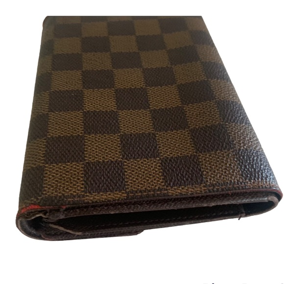 #98 LOUIS VUITTON | Authentic 2006 Damier Ebene Alexandra Wallet - Picture 6 of 15
